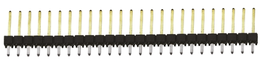 Samtec TSW Series Straight Through Hole Pin Header, 25 Contact(s), 2.54 mm Pitch, 1 Row, Unshrouded