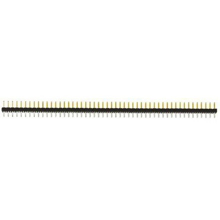 Samtec TSW Series Straight Through Hole Pin Header, 100 Contact(s), 2.54 mm Pitch, 2 Row, Unshrouded
