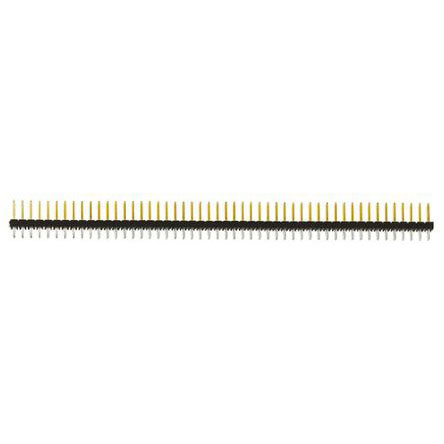Samtec TSW Series Straight Through Hole Pin Header, 100 Contact(s), 2.54 mm Pitch, 2 Row, Unshrouded