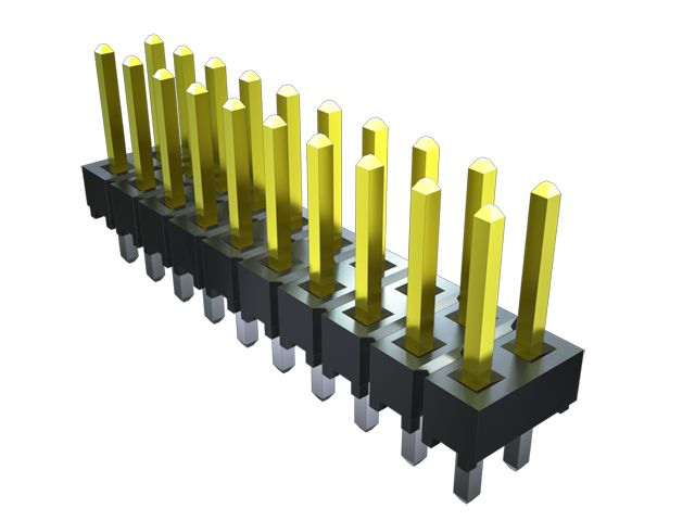 Samtec TSW Series Right Angle Through Hole Pin Header, 100 Contact(s), 2.54 mm Pitch, 2 Row, Unshrouded