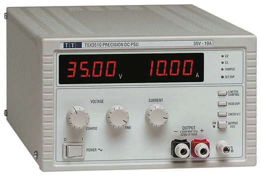 Aim-TTi Digital Bench Power Supply, 1-Output 0 V ac to  35V, 350 W, 10 A Max
