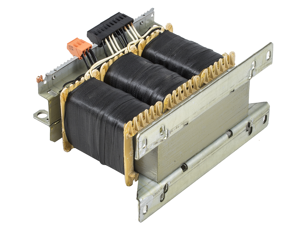 tt3-25-4-4 Block 2.5 kVA Chassis Mount Transformer, 3 x 400 V ac, CSA 22.2 No.66, UL 5085-1/-2, VDE 0570 Teil 2-4, IEC 61558-2-4,