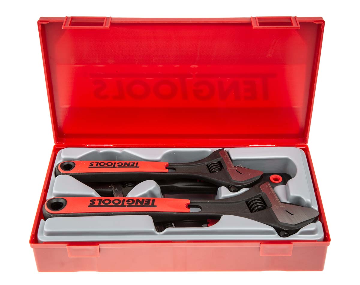 ttadj04 Teng Tools 4-Piece Spanner Set, 10 in, 6 in, 8 in