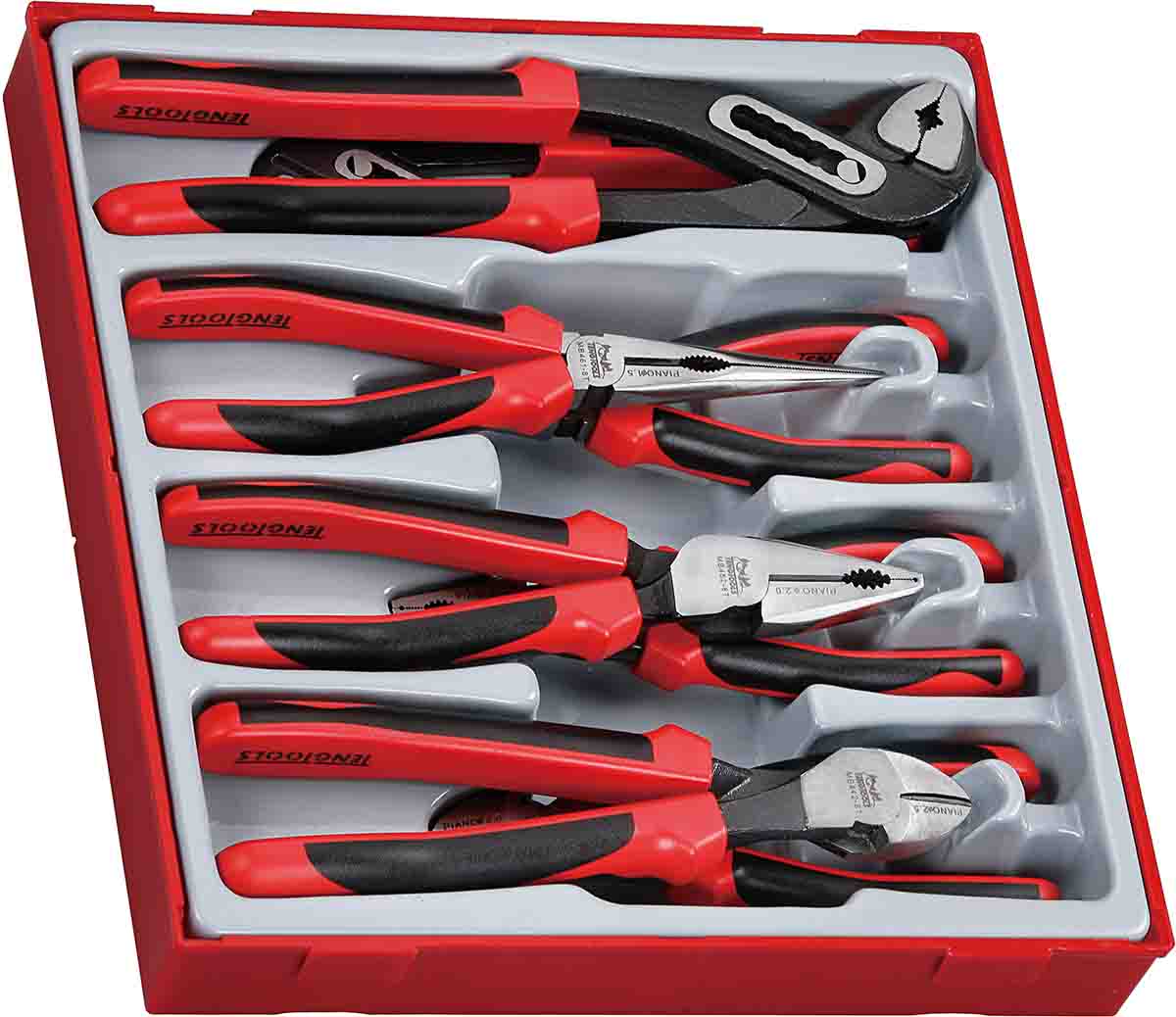 Teng Tools 8-Piece Plier Plier Set