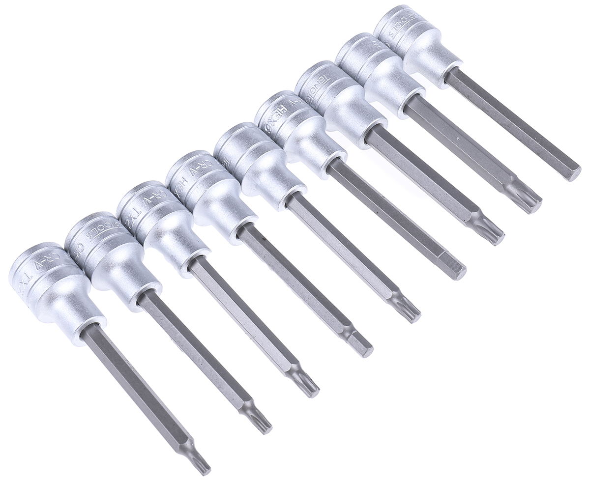 tttxh15 Teng Tools 15-Piece 1/2 in Bit Socket Set