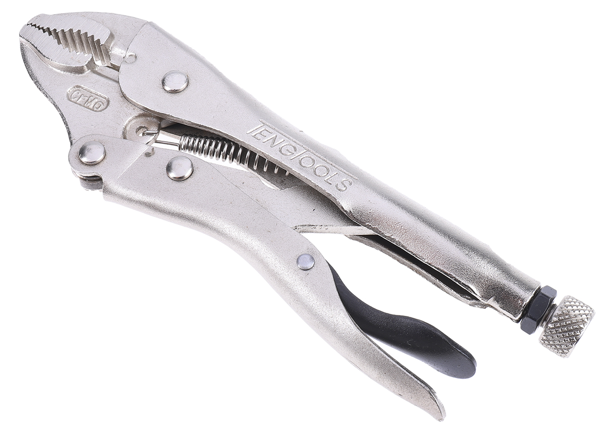 ttvg05 Teng Tools 5-Piece Plier Locking Plier Set