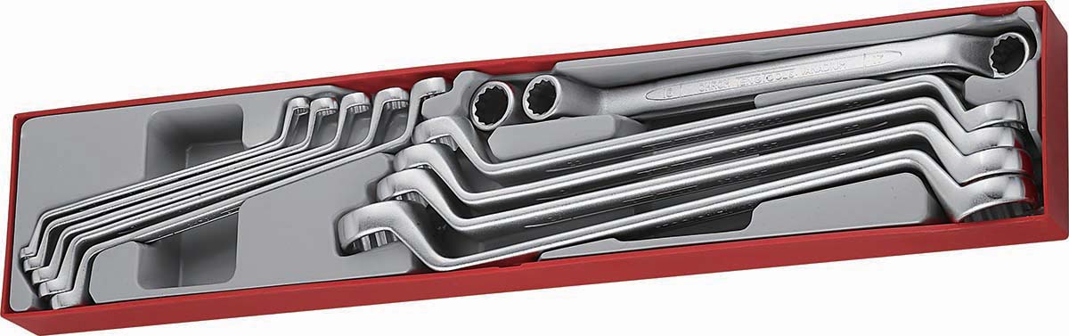Teng Tools 11-Piece Spanner Set, 6 To 32 mm, Chrome Vanadium Steel