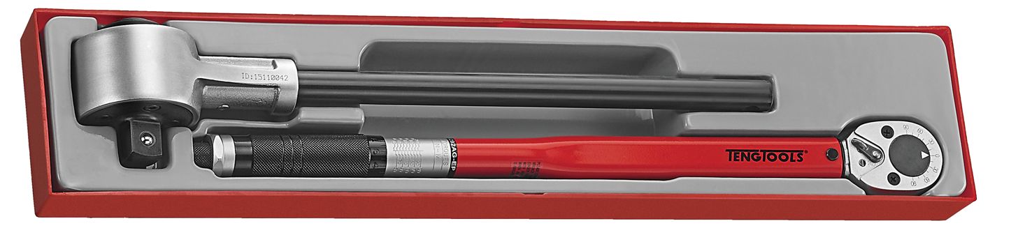 Teng Tools Torque Multiplier, 630 Nm max O/P, 1:3 ratio, 1/2 in, 3/4 in I/P drive, 0.75 in O/P drive