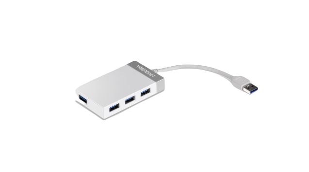 Trendnet 4 Port USB 3.0 USB Hub, USB Powered, 15 mm 85 mm 50mm