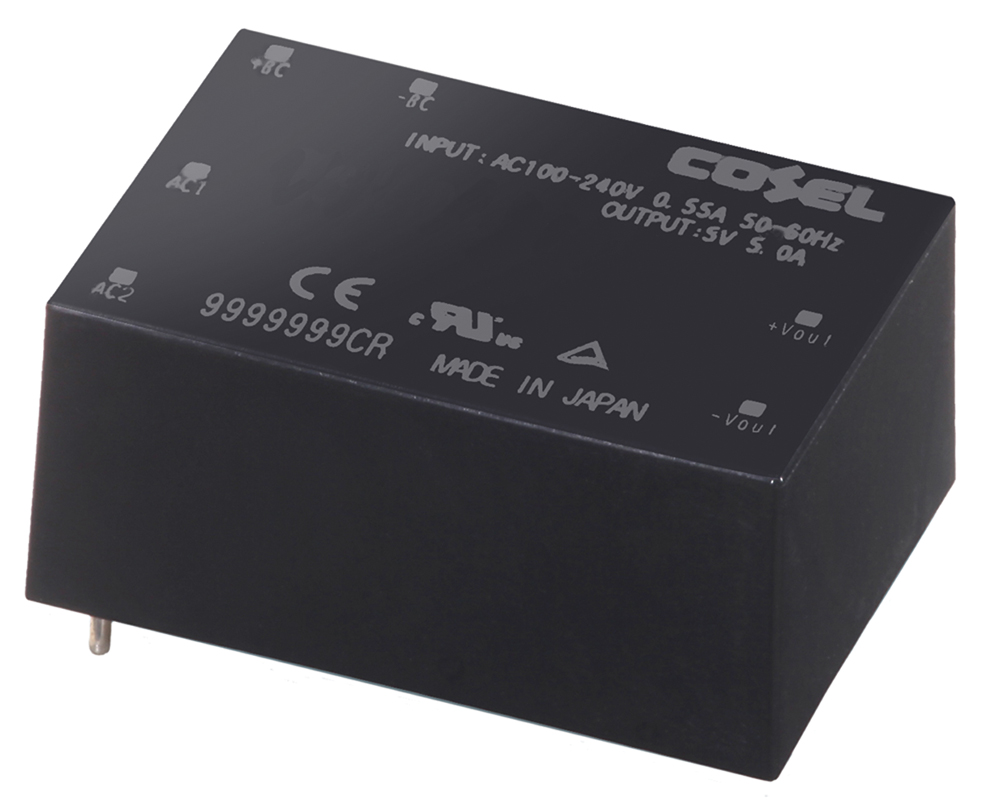 Cosel Switching Power Supply, TUHS25F12 12V dc, 2.1A, 25 W, Input 85V ac to  264V ac