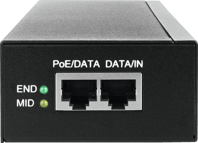 ABUS Security-Center 1 Port PoE Injector, 100V ac, 240 V ac Input 60 W