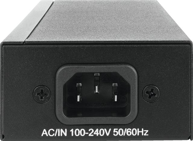tvac25005 ABUS Security-Center 1 Port PoE Injector, 100V ac, 240 V ac Input 60 W