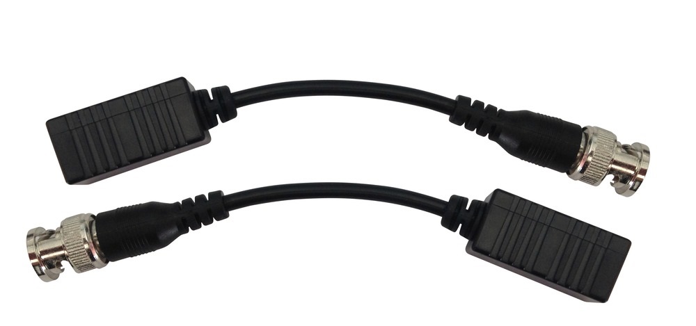 ABUS Security-Center 2 Pin Connection, BNC Series, 30 mm, 2-Wire Copper Cable Coaxial Coaxial Cable 75 Ω, Terminated