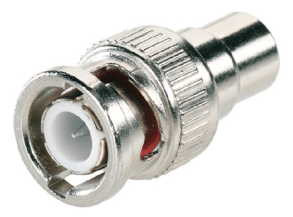ABUS Security-Center TVAC40 Series Male/Female BNC, 75 Ω, Straight Body