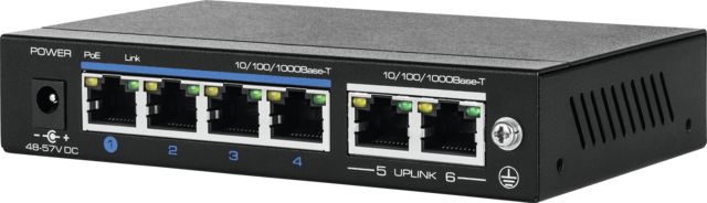 tvhs20500 ABUS Indoor & Outdoor IR CCTV System, 16 Camera Connections, Power Over Ethernet