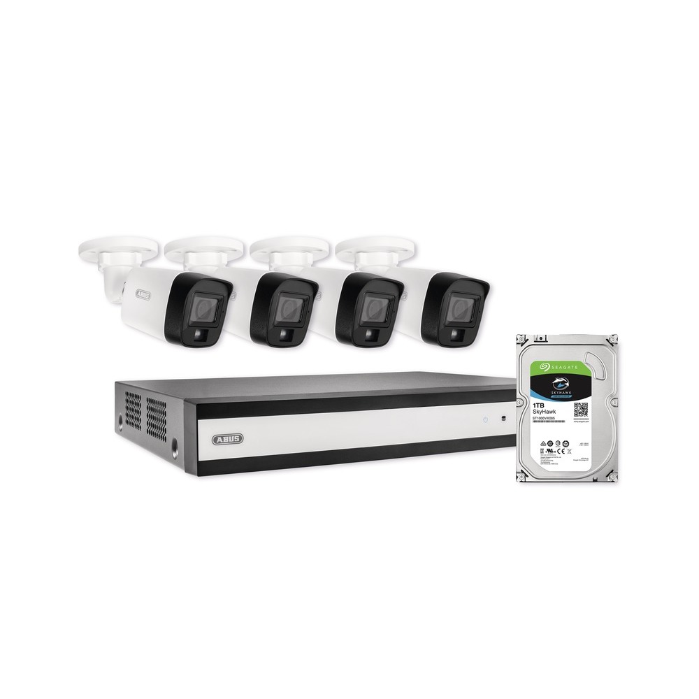 tvvr33843t ABUS Security-Center TVVR Analogue Indoor & Outdoor IR CCTV Camera 4 MP