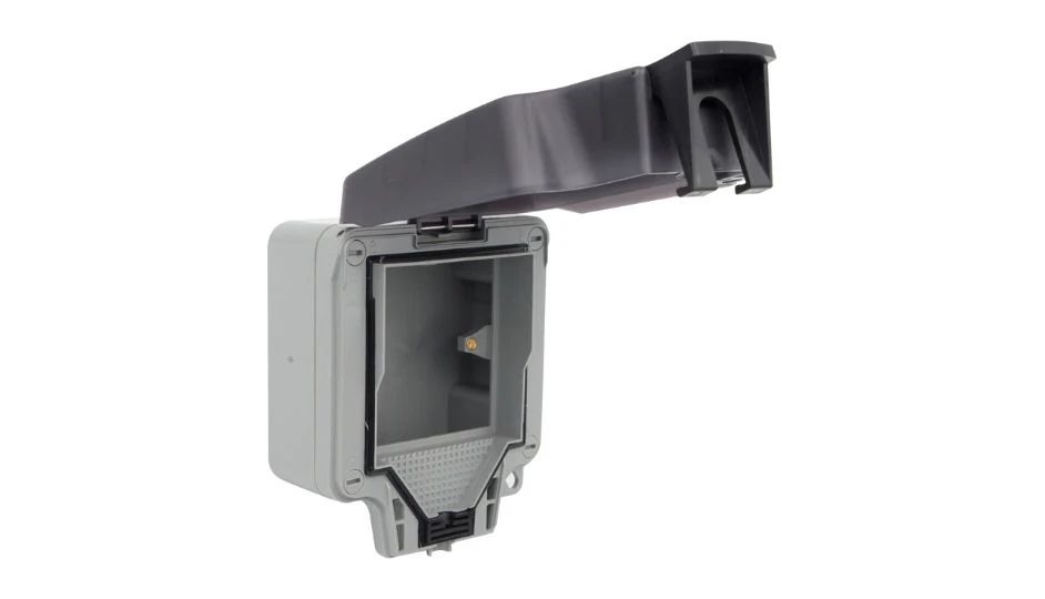 Timeguard TW1 Series Grey Polycarbonate Enclosure, IP66 177 mm, 90 mm, 128 mm