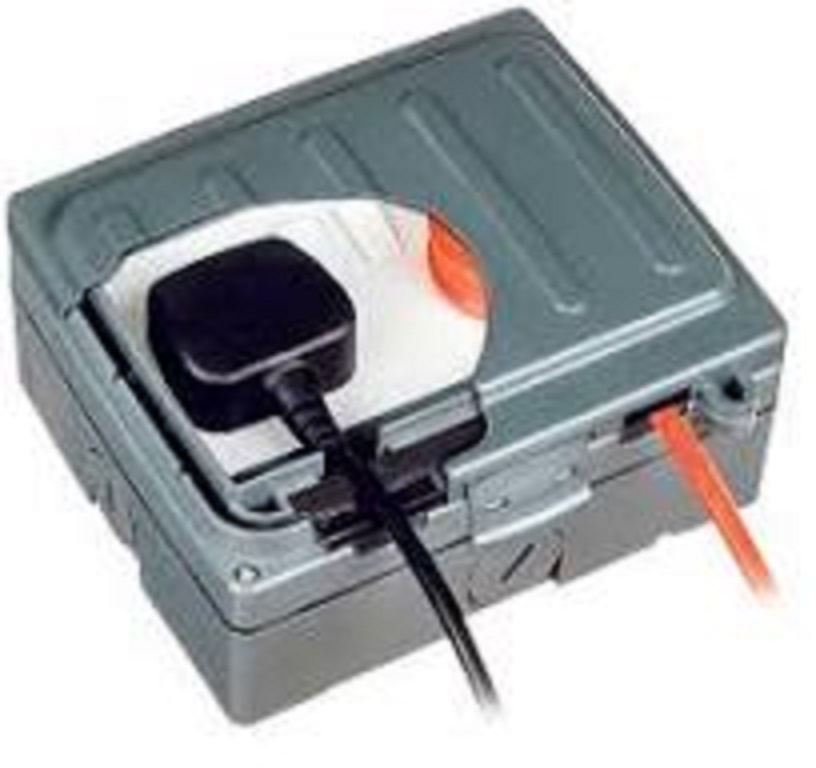 Timeguard TW1 Grey 2 Gang General Purpose Enclosure, 13A Outdoor