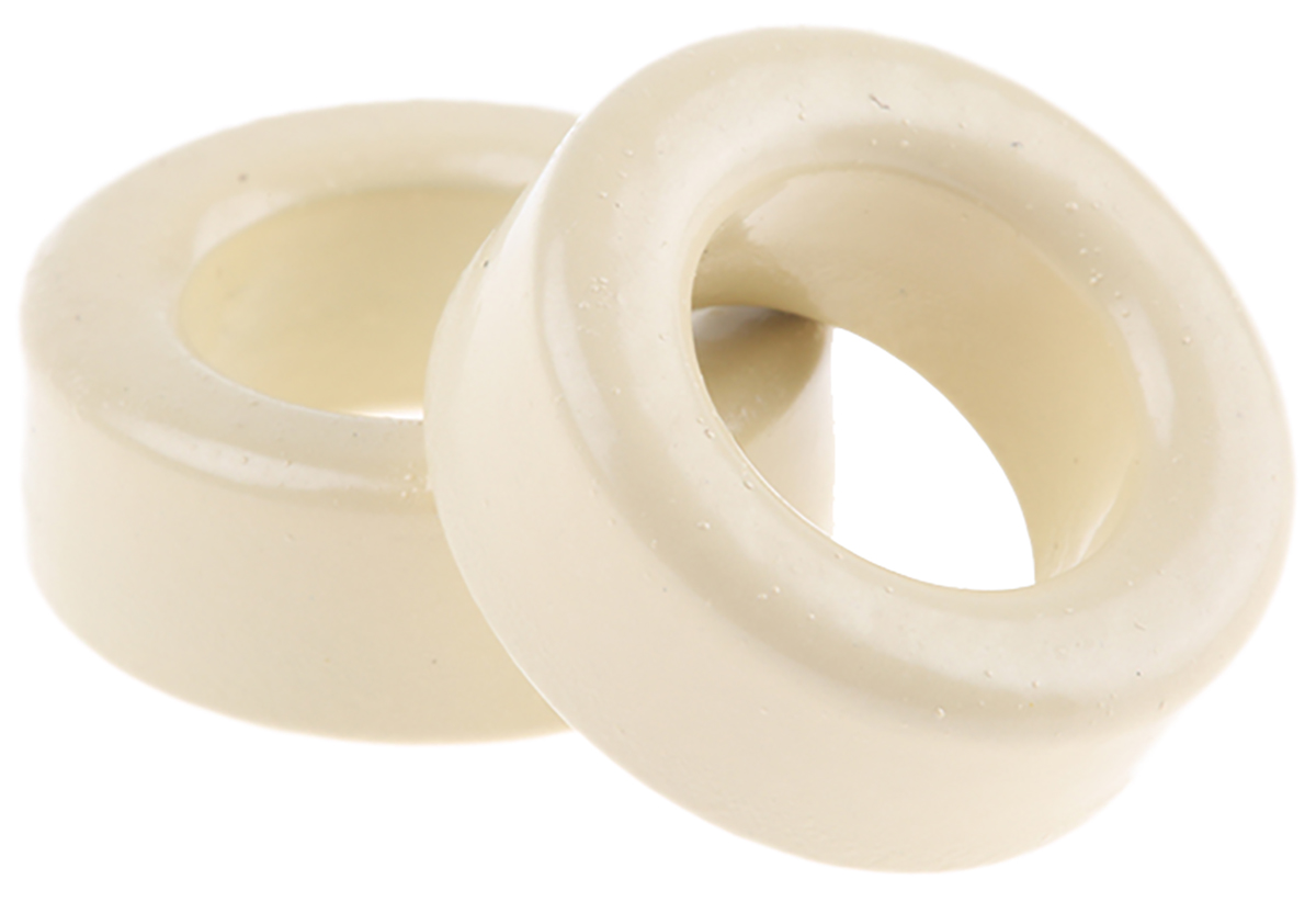 FERROXCUBE Ferrite Ring Toroid Core 6.55 mm, For: Current Regulation, Choke, Energy Storage, Transformer 9.35 mm ID