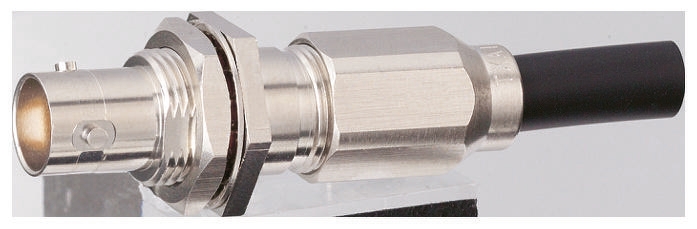 Tajimi Electronics TXA Series Panel Mount Female Triaxial, Straight Body Clamp