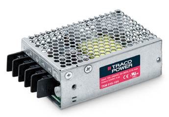 TRACOPOWER Switching Power Supply, TXM 015-124 24V dc, 700mA, 15 W, Input 90V ac to  264V ac