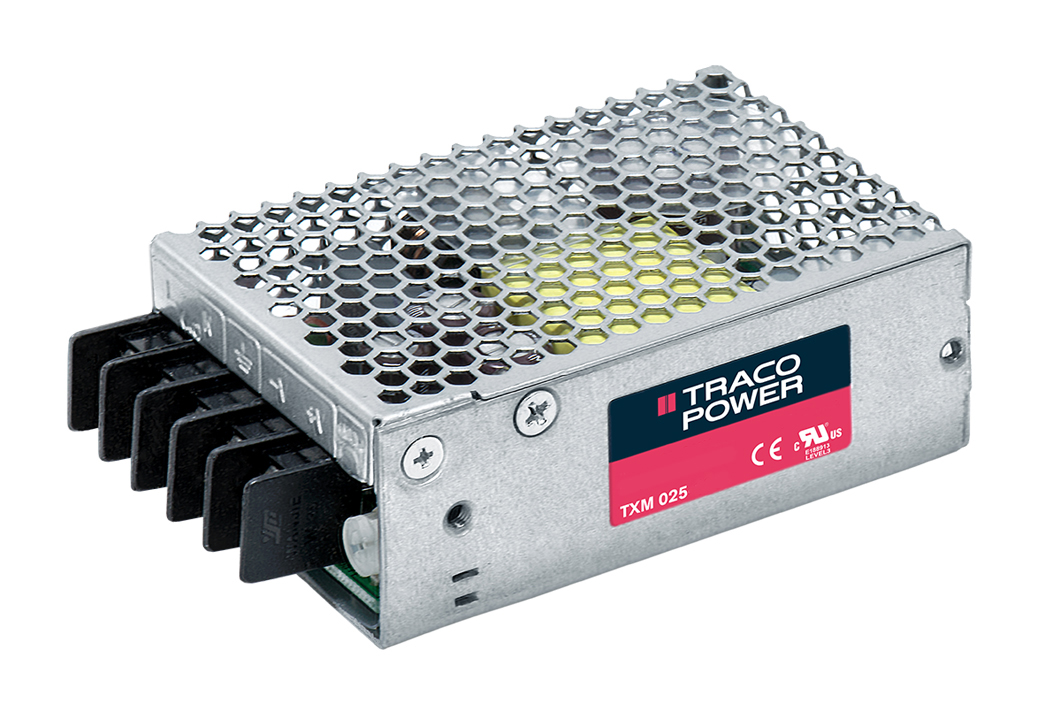 TRACOPOWER Switching Power Supply, TXM 025-115 15V, 1.7A, 25 W, Input 90V ac to  264V