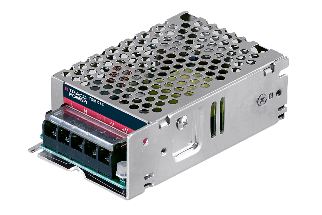 TRACOPOWER Switching Power Supply, TXM 035-115 15V dc, 2.3A, 35 W, Input 90V ac to  264V ac