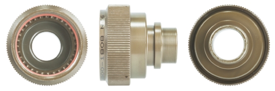 TE Connectivity Straight Circular Connector Adapter 1 M22 Female