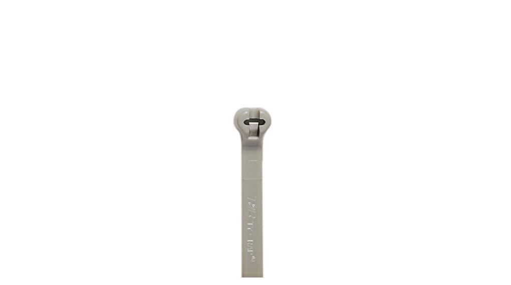 Thomas & Betts Cable Tie, 186 mm x 4.8mm, Grey Polyamide 66