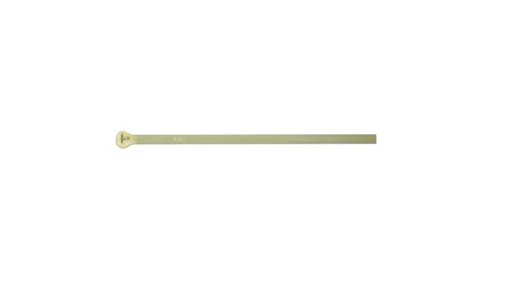 Thomas & Betts Cable Tie, 203 mm x 2.4mm, Natural Polyamide 66