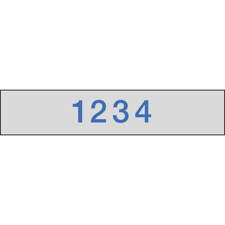 tze-133 Brother Blue on Clear Label Printer Tape, 8 m Length, 12 mm Width, 8 m Label Length