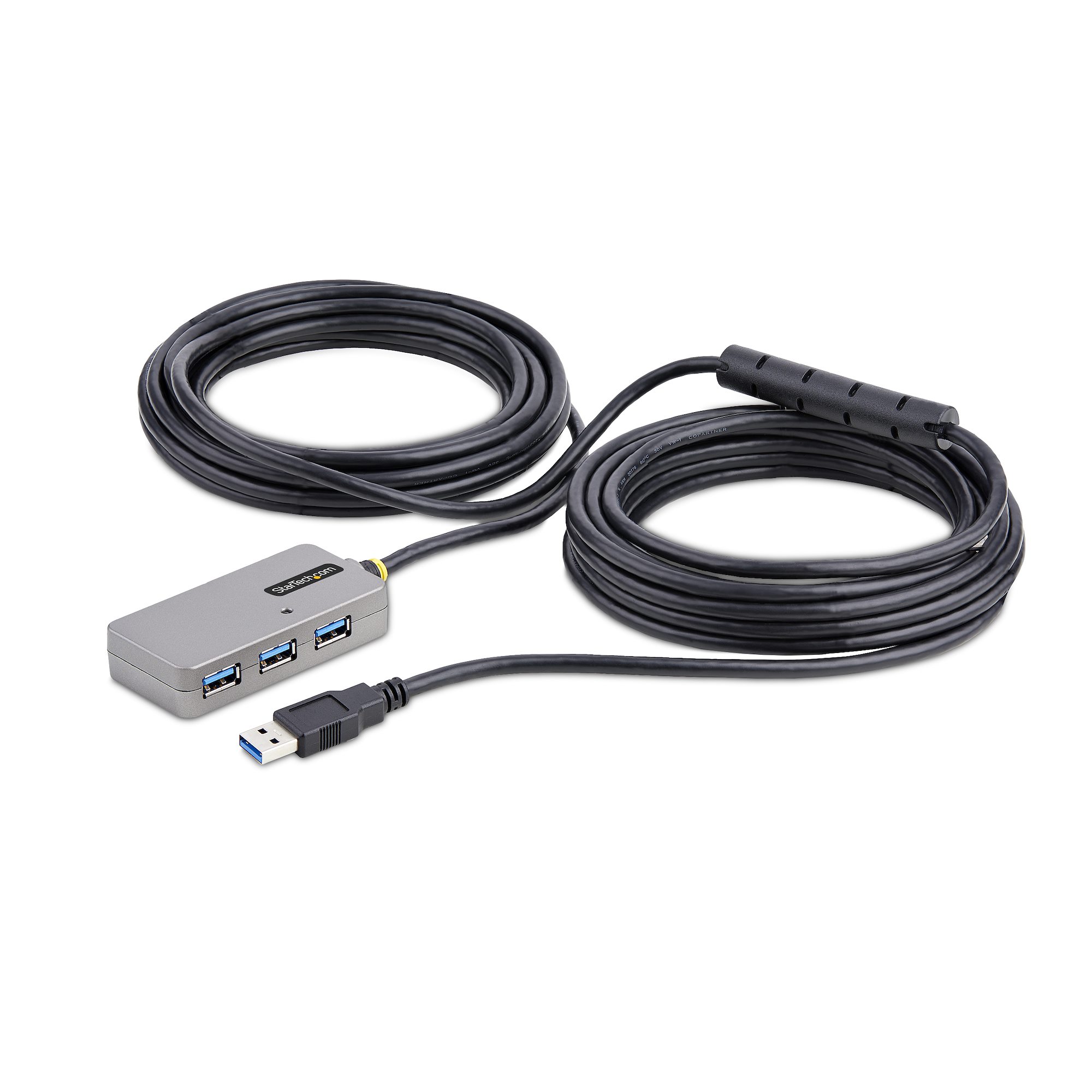 StarTech.com 4 Port USB 3.0 USB Hub, AC Adapter Powered, 10.1 m 1.8 cm 4cm