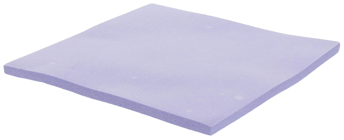 Qnity Laird T-flex 600 Series Self-Adhesive Thermal Interface Sheet, 4 mm Thick, 3 W/mK, 100 mm, 100mm, Boron Nitride
