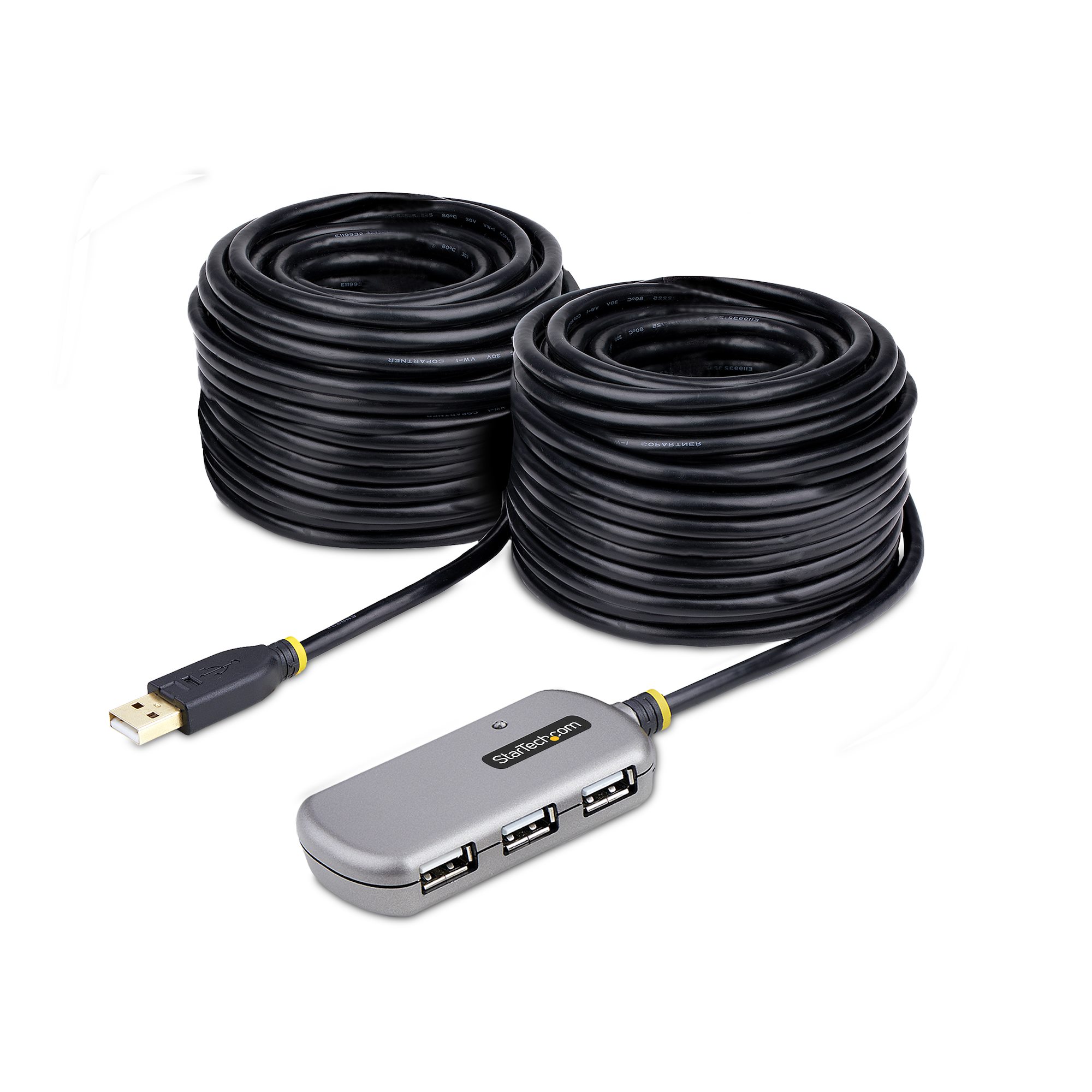 StarTech.com 4 USB 2.0 USB USB Extender, up to 78.7 ft Extension Distance