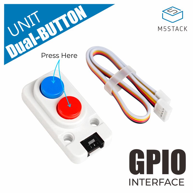 u025 M5Stack U025 Button for use with M5 Core