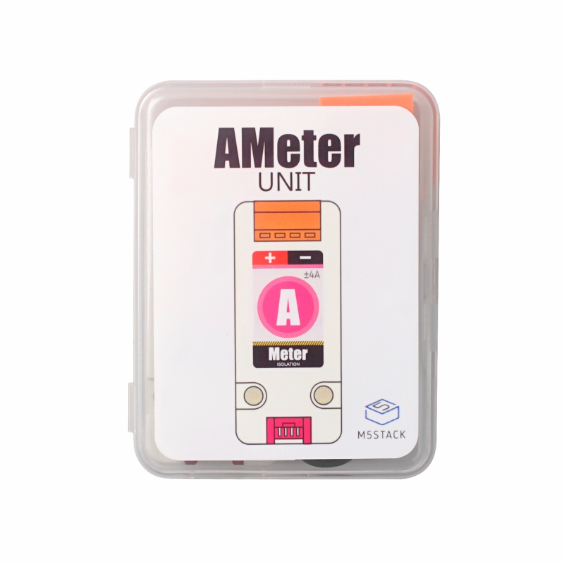 u086 M5Stack U086 Ammeter Unit for use with M5StickC, M5StickV, M5 Core