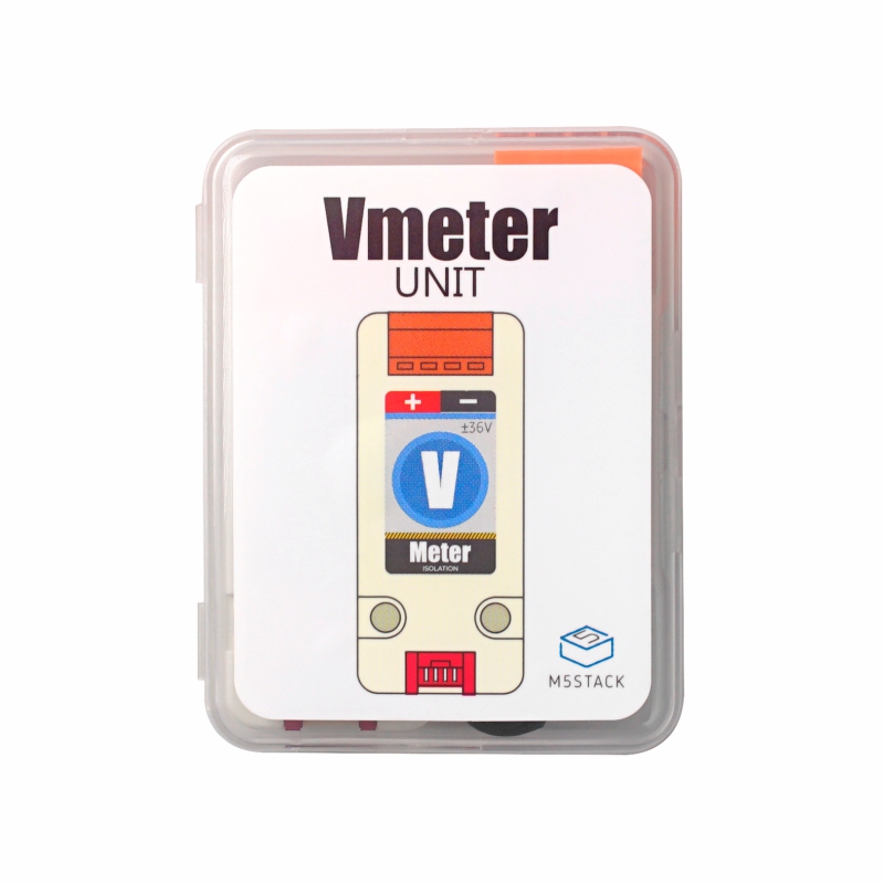u087 M5Stack U087 Voltmeter Unit for use with M5StickC, M5StickV, M5 Core