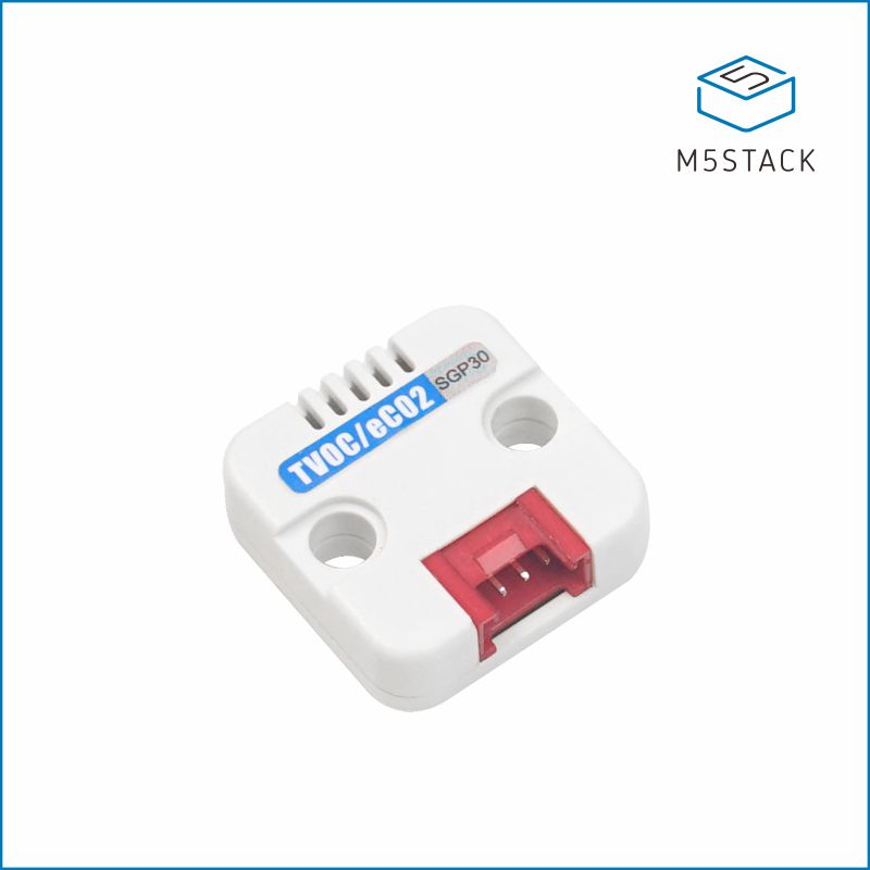 M5Stack TVOC/eCO2 Gas Unit Gas Sensor Gas Sensor Board for SGP30 M5StickC, M5 Core, M5StickV
