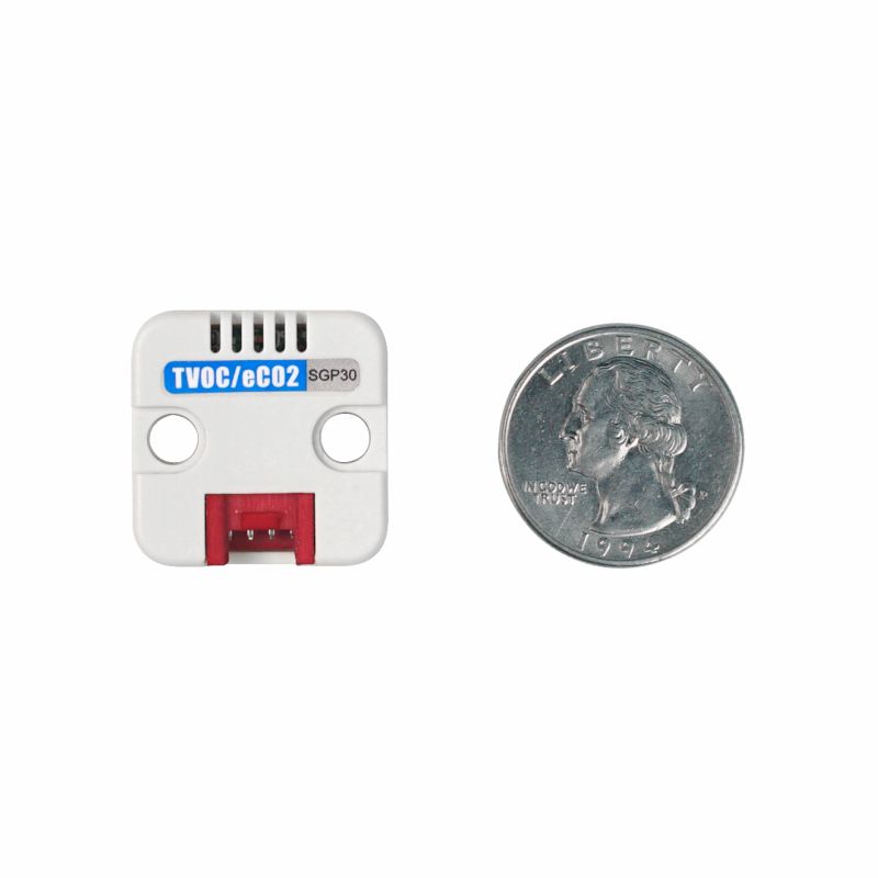 u088 M5Stack TVOC/eCO2 Gas Unit Gas Sensor Gas Sensor Board for SGP30 M5StickC, M5 Core, M5StickV
