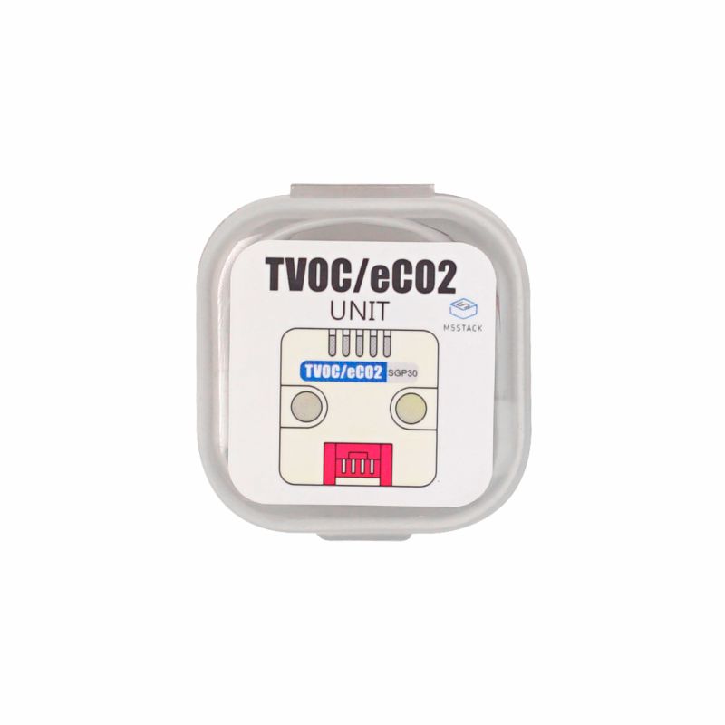 u088 M5Stack TVOC/eCO2 Gas Unit Gas Sensor Gas Sensor Board for SGP30 M5StickC, M5 Core, M5StickV