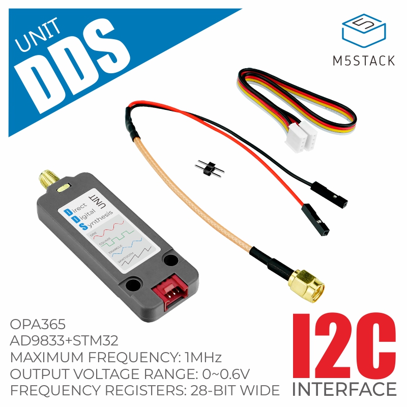 u105 M5Stack U105 Signal Source Unit for use with M5StickC, M5 Core, M5StickV