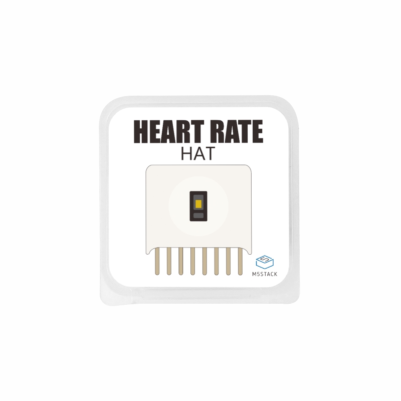 u118 M5Stack U118 Heart Rate Hat for use with M5StickC, M5 Core, M5StickV