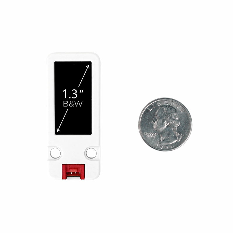 u119 M5Stack U119 Screen Unit for use with M5 Core, M5StickC, M5StickV