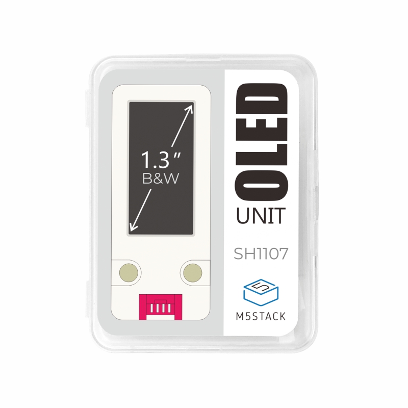 u119 M5Stack U119 Screen Unit for use with M5 Core, M5StickC, M5StickV