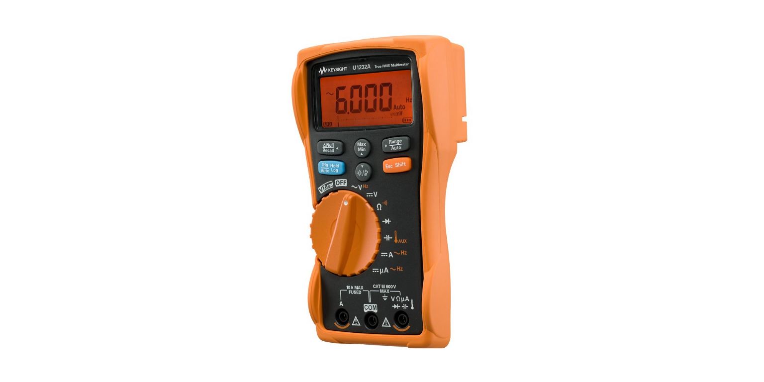 u1232a Keysight Technologies U1232A Handheld Digital Multimeter True RMS - RSCAL Calibrated