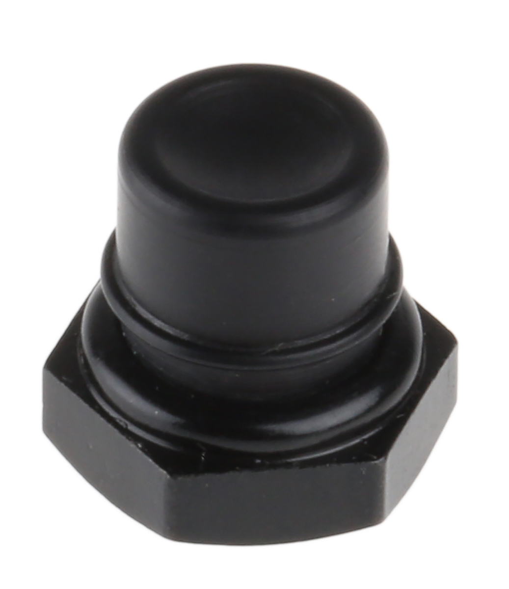 APEM Black Push Button Boot for Use with 13000 Series Push Button Switch, 18000, 9000