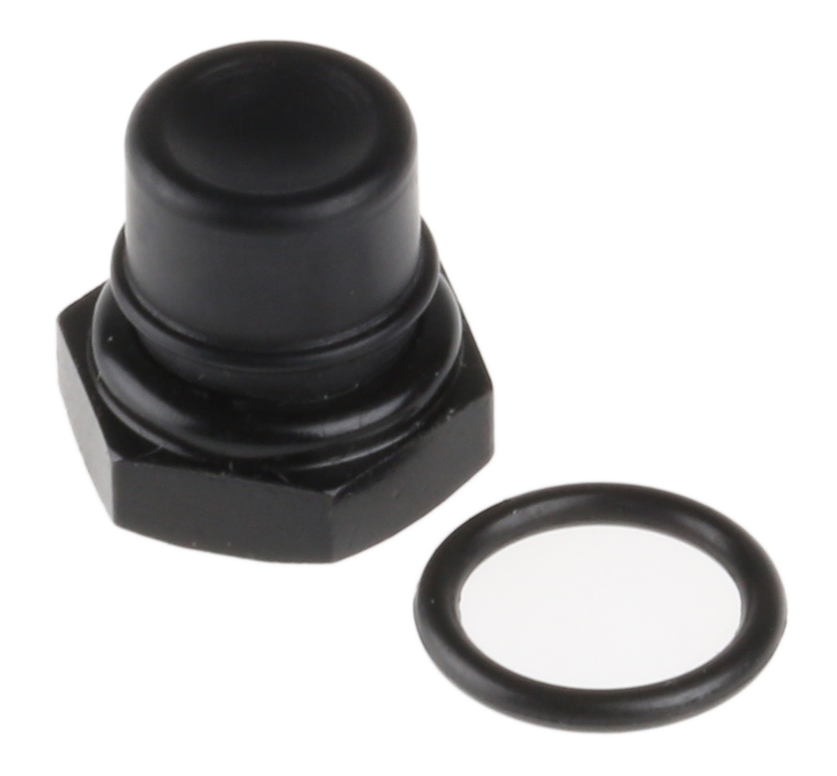 u1320 APEM Black Push Button Boot for Use with 13000 Series Push Button Switch, 18000, 9000