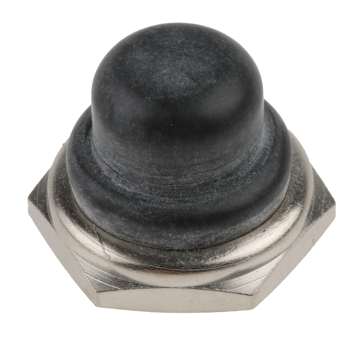 APEM Black Push Button Boot for Use with Push Button