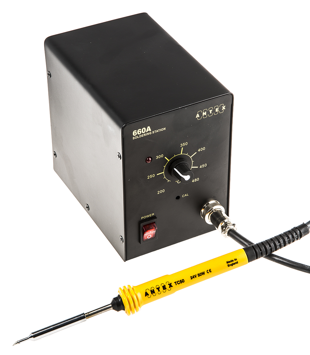 Antex Electronics 660A Analogue Soldering Station 50 W, 230V