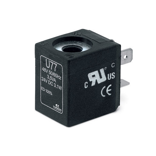 Camozzi Series U7 72V dc Solenoid Valve Coil